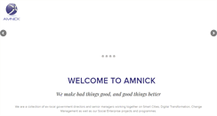Desktop Screenshot of amnick.com